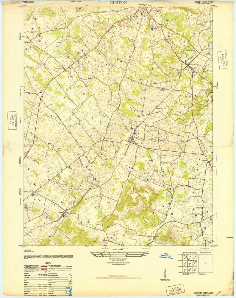 Anteprima della vecchia mappa