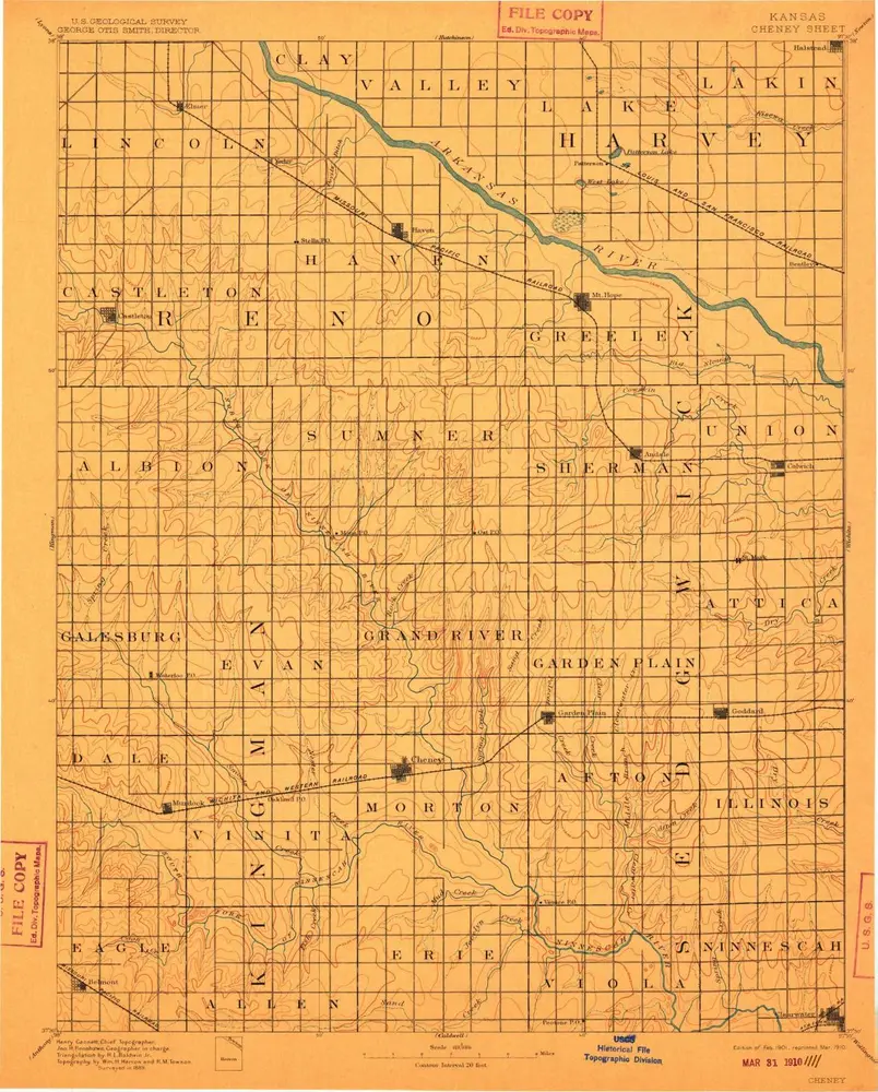 Aperçu de l'ancienne carte