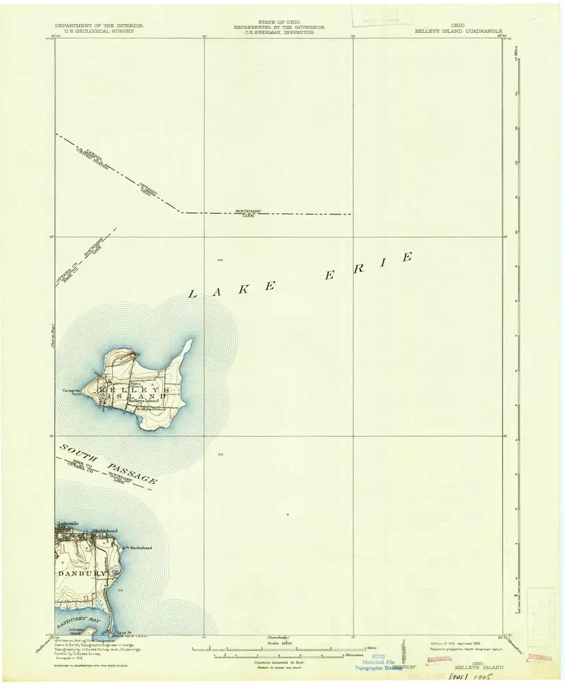 Voorbeeld van de oude kaart