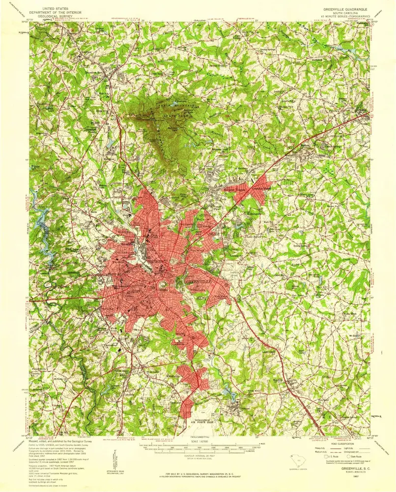 Aperçu de l'ancienne carte