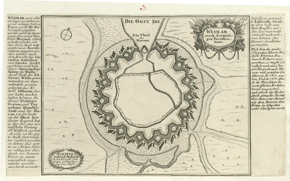 Voorbeeld van de oude kaart