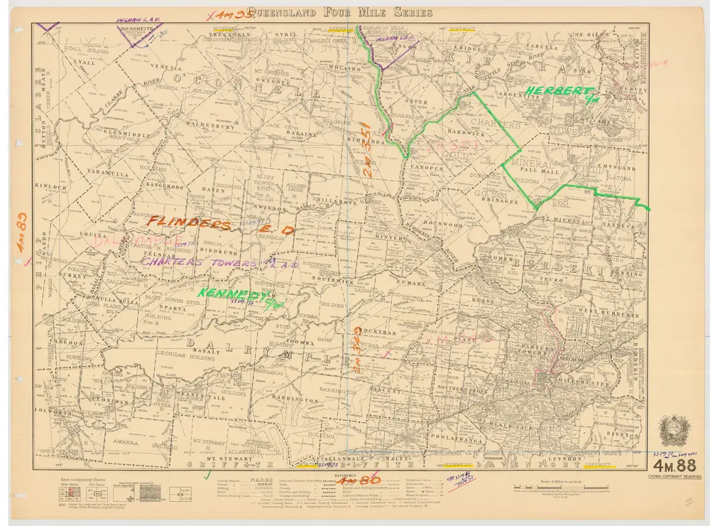 Aperçu de l'ancienne carte