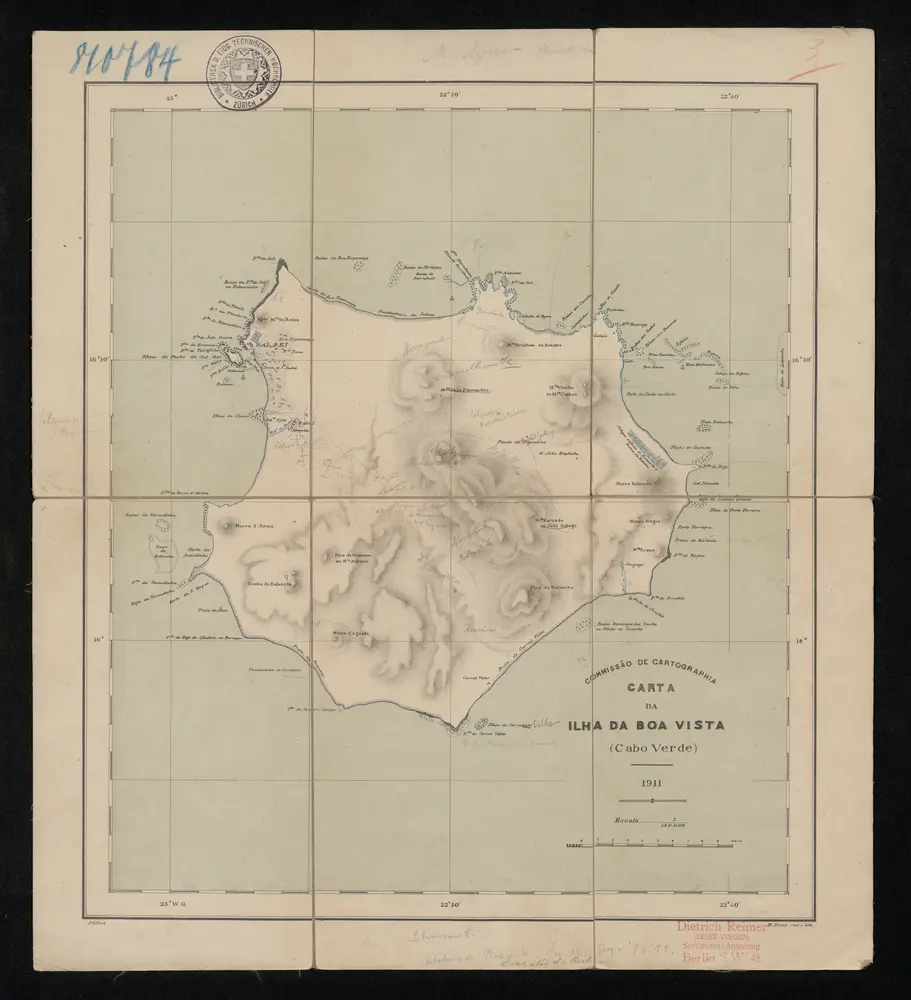 Pré-visualização do mapa antigo