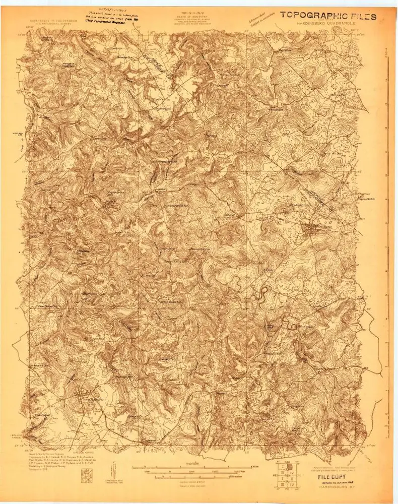 Aperçu de l'ancienne carte