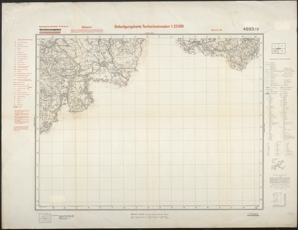 Aperçu de l'ancienne carte