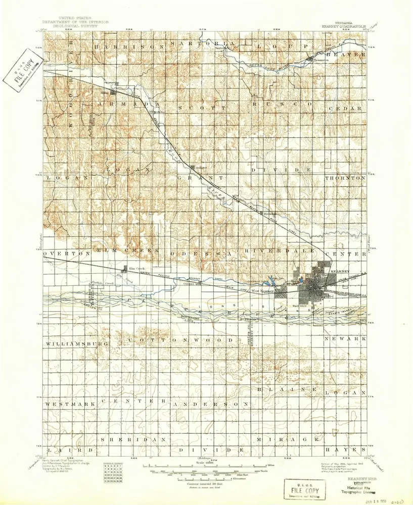 Aperçu de l'ancienne carte