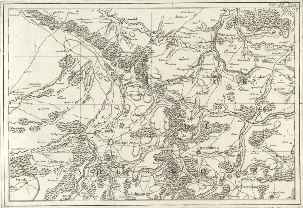 Anteprima della vecchia mappa