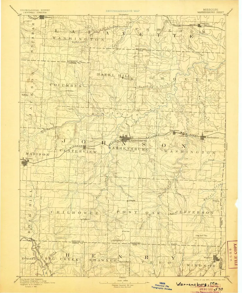 Anteprima della vecchia mappa