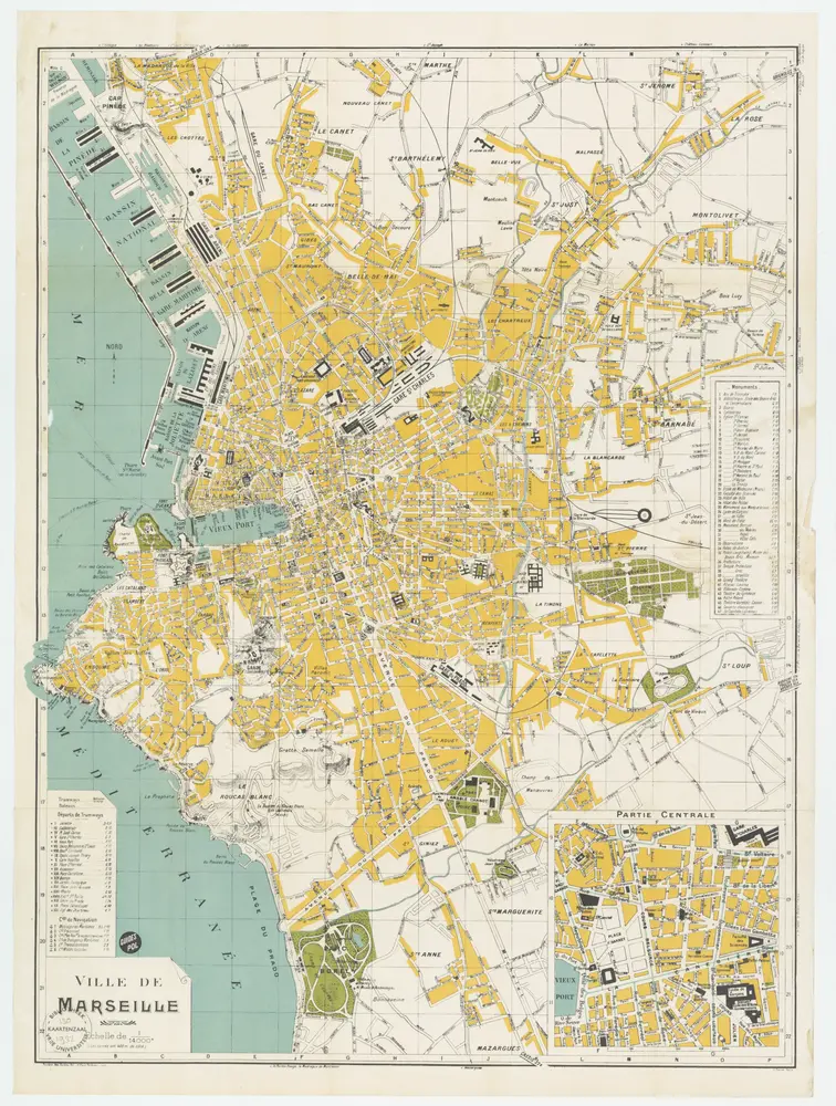 Aperçu de l'ancienne carte