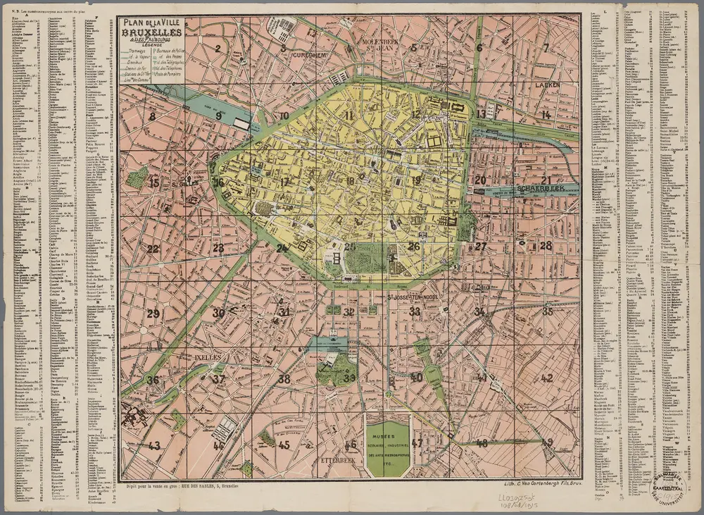 Aperçu de l'ancienne carte