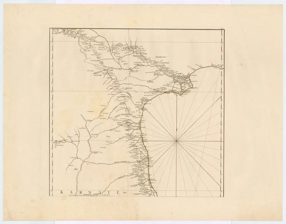 Aperçu de l'ancienne carte