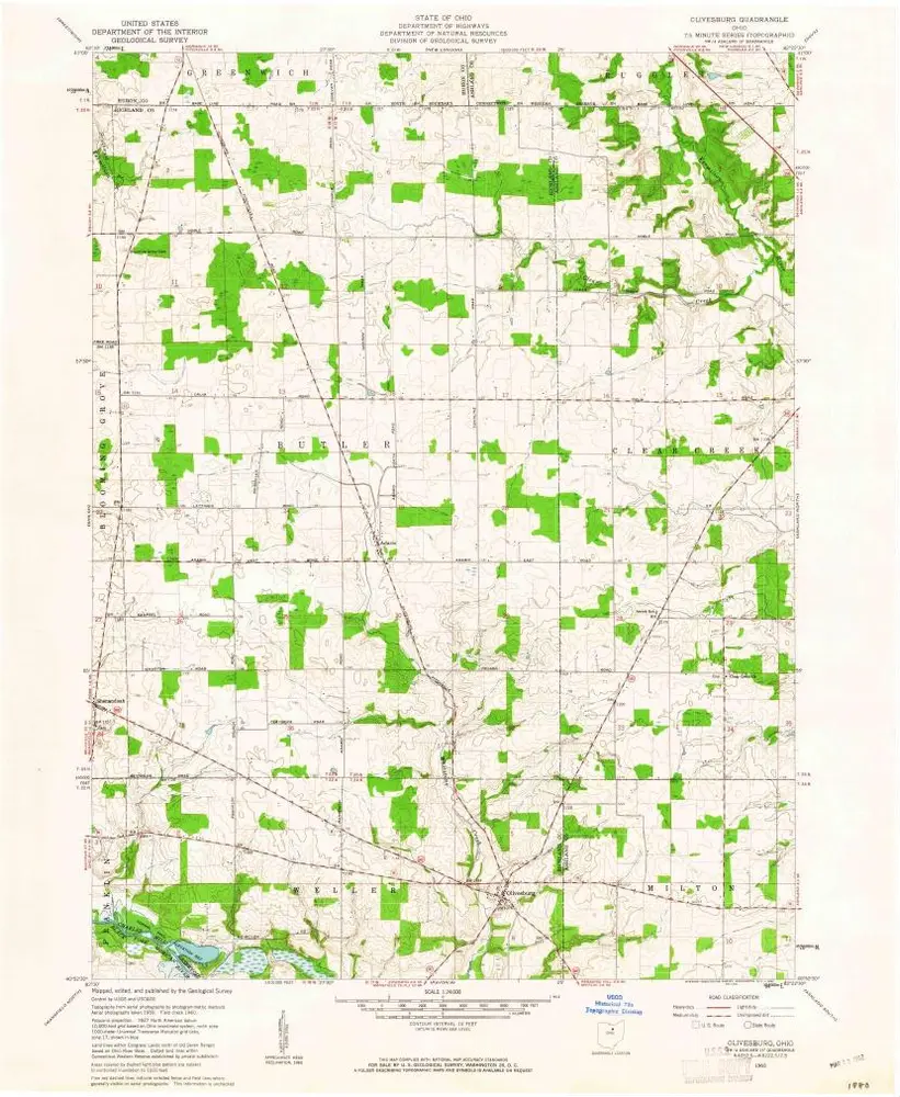 Aperçu de l'ancienne carte