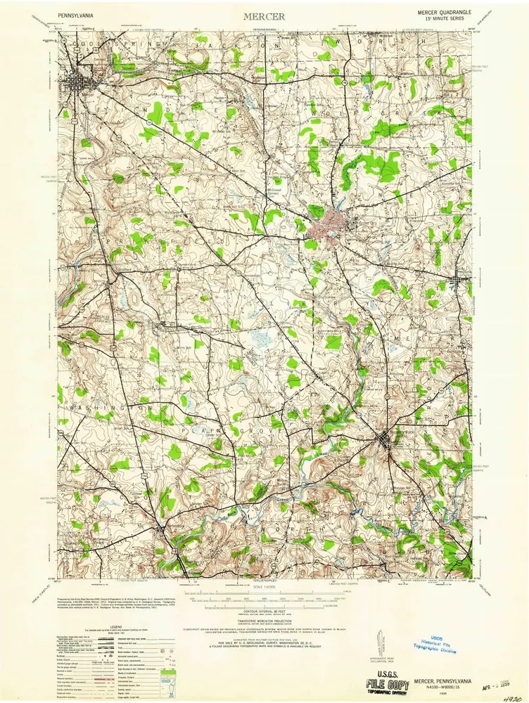 Anteprima della vecchia mappa