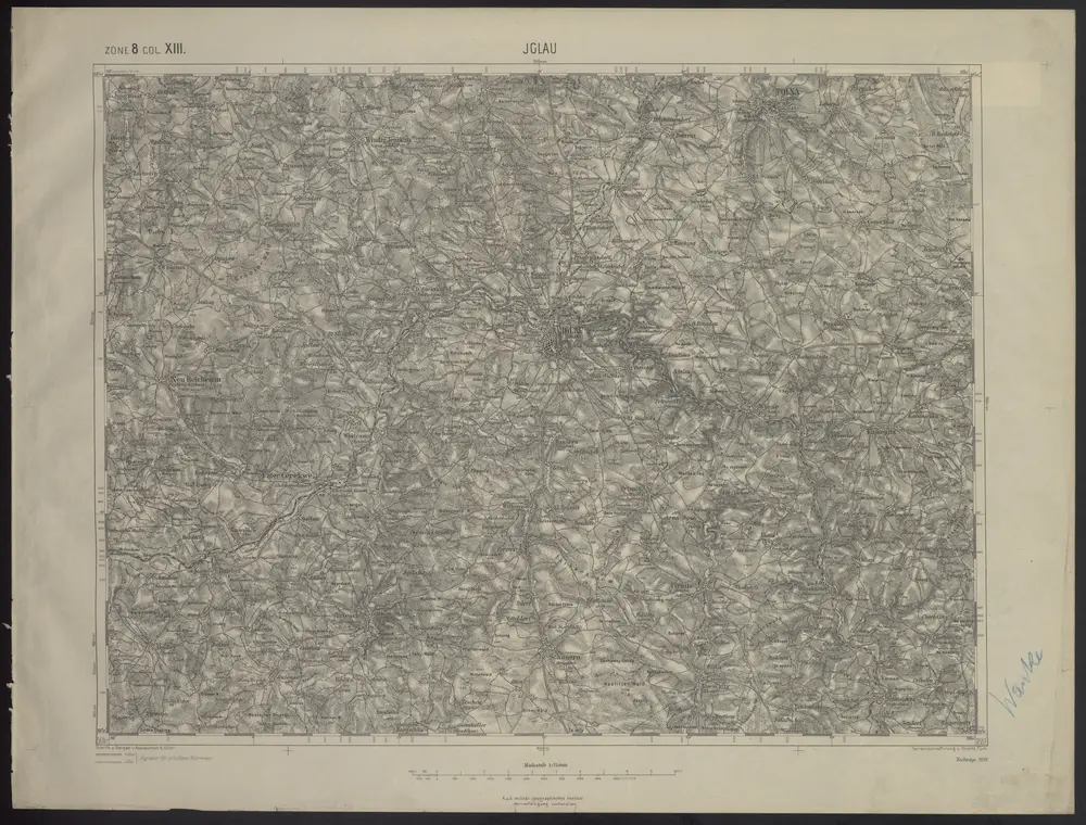 Anteprima della vecchia mappa