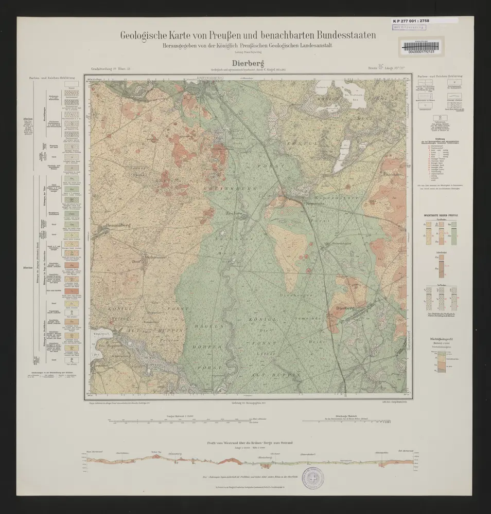 Aperçu de l'ancienne carte