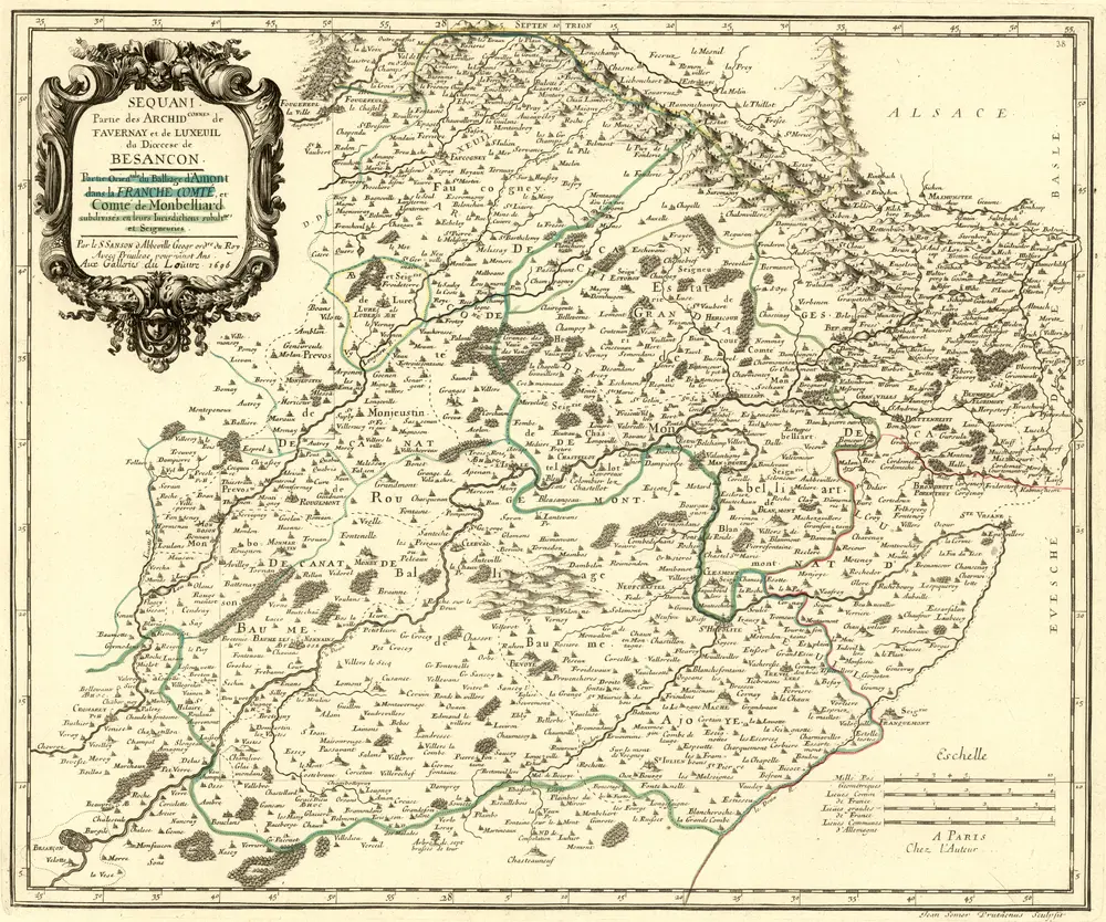 Aperçu de l'ancienne carte