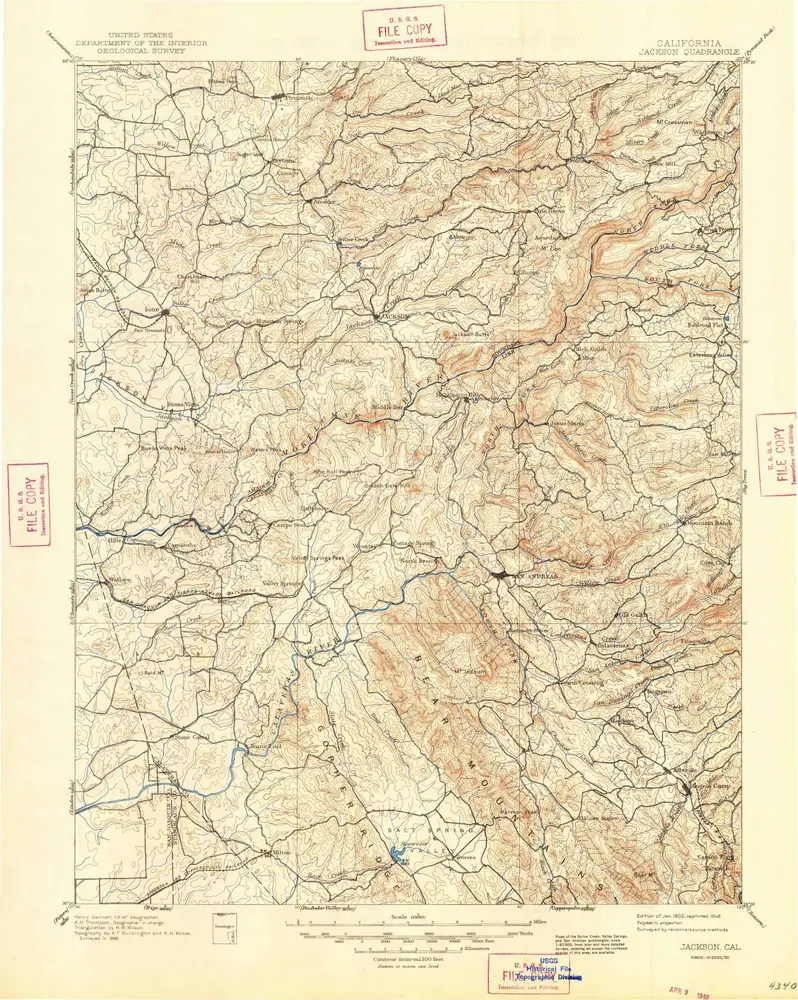 Aperçu de l'ancienne carte