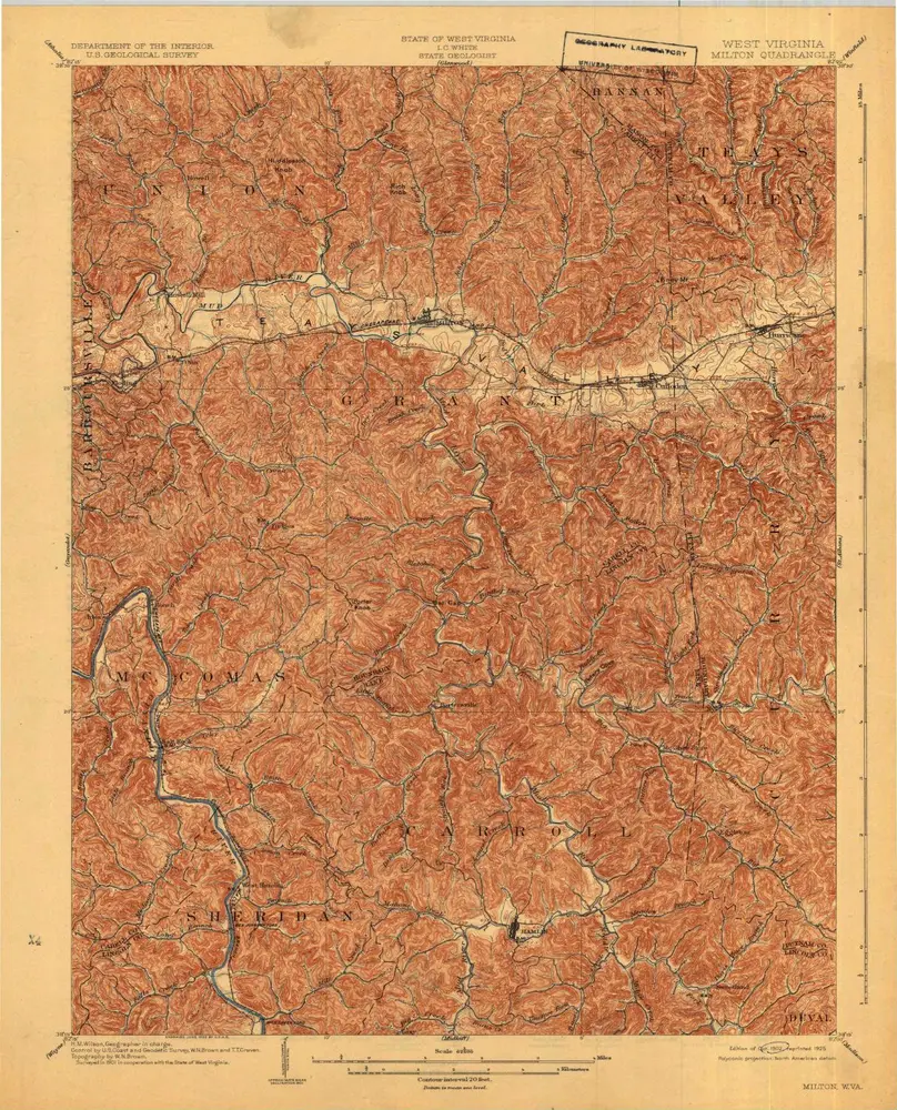 Aperçu de l'ancienne carte