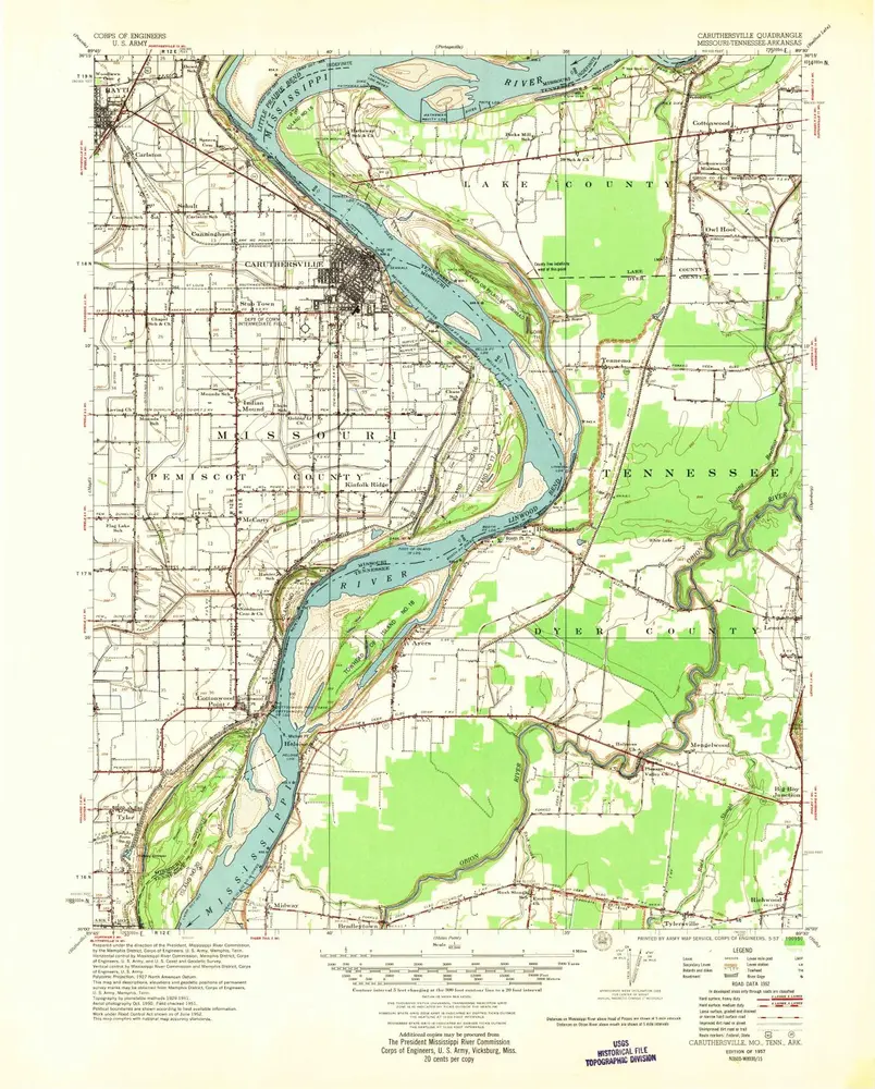 Anteprima della vecchia mappa