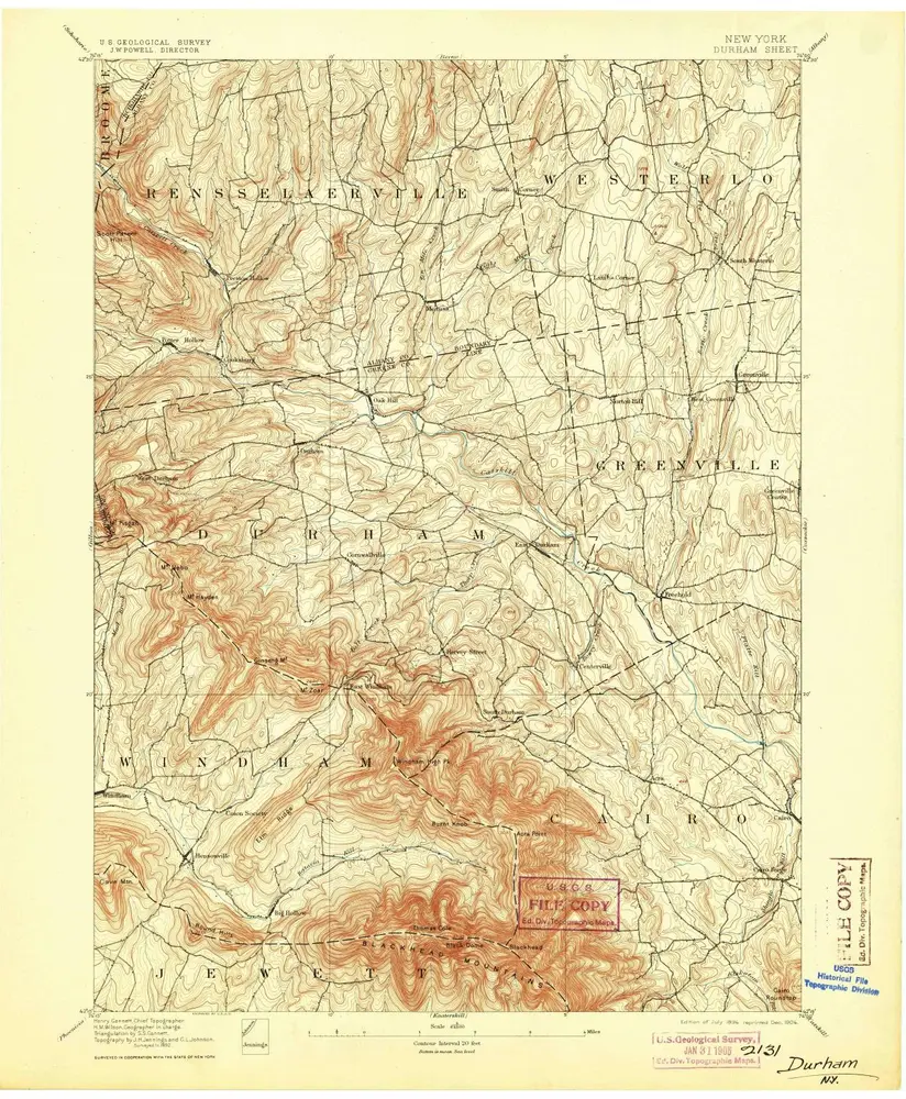 Aperçu de l'ancienne carte