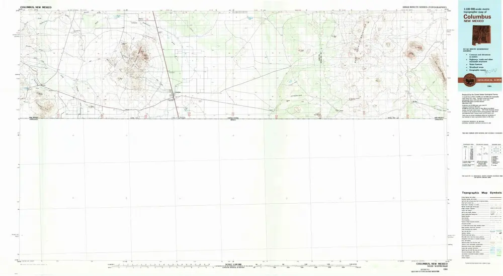 Voorbeeld van de oude kaart