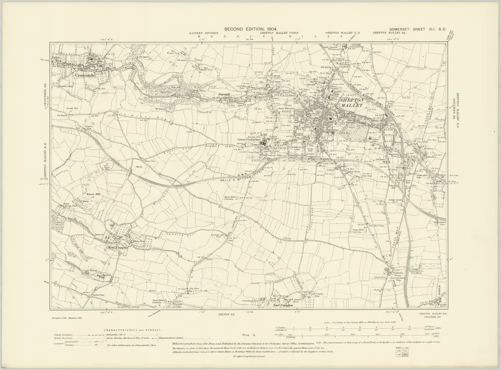 Aperçu de l'ancienne carte