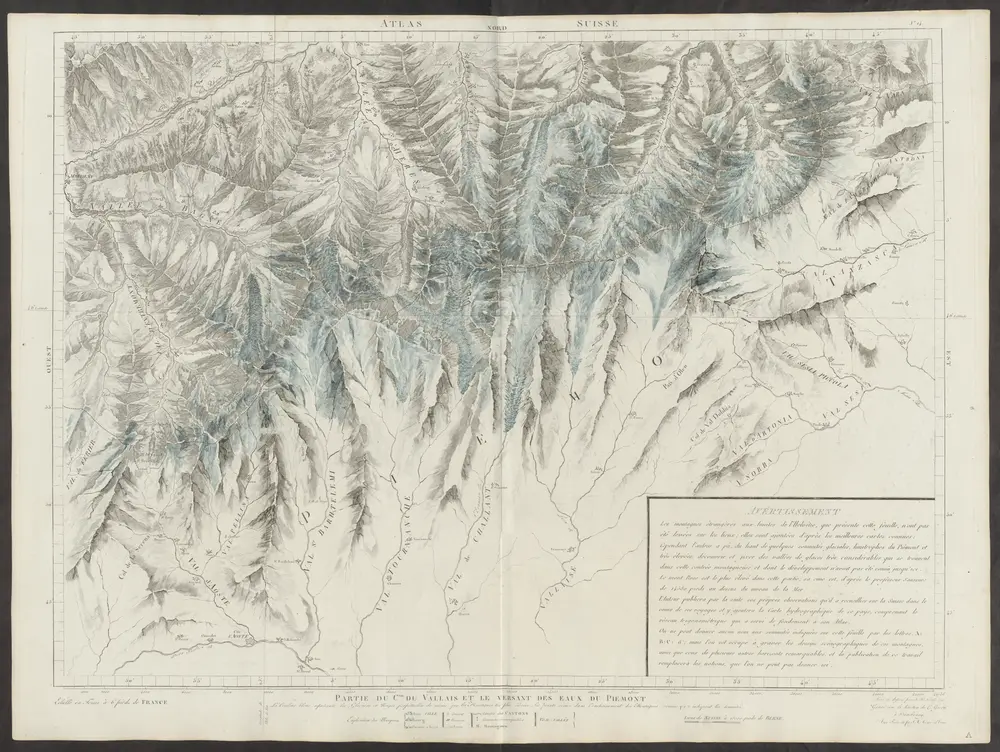 Voorbeeld van de oude kaart