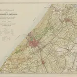 Wandelkaart van 's-Gravenhage en omstreken: ten N. tot Katwijk, ten Z. tot Hoek van Holland, ten. W. tot de Noordzee, ten O. tot Hazerswoude