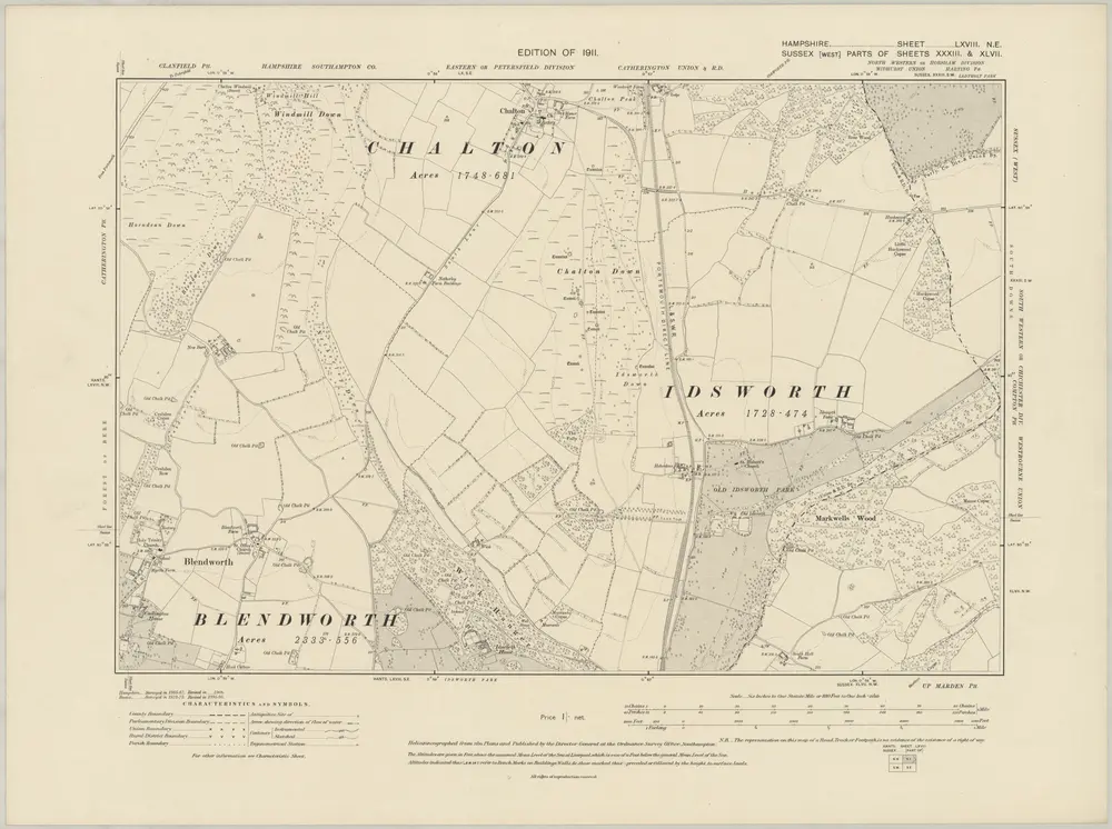 Anteprima della vecchia mappa