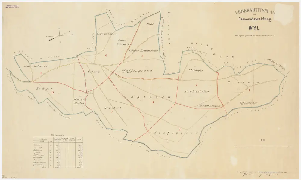 Anteprima della vecchia mappa