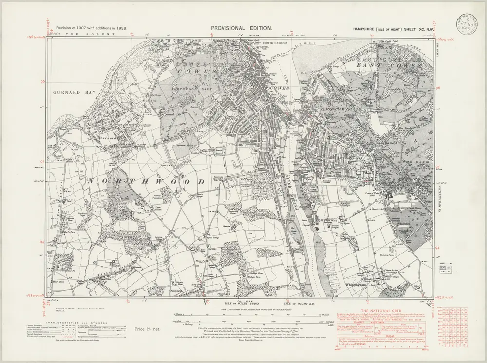 Aperçu de l'ancienne carte