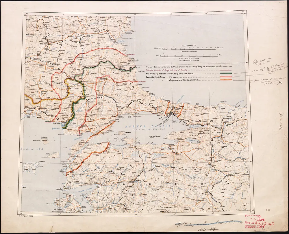 Aperçu de l'ancienne carte