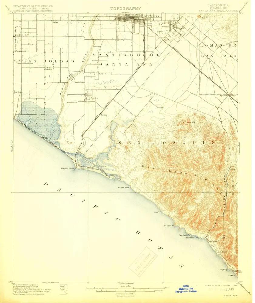 Voorbeeld van de oude kaart