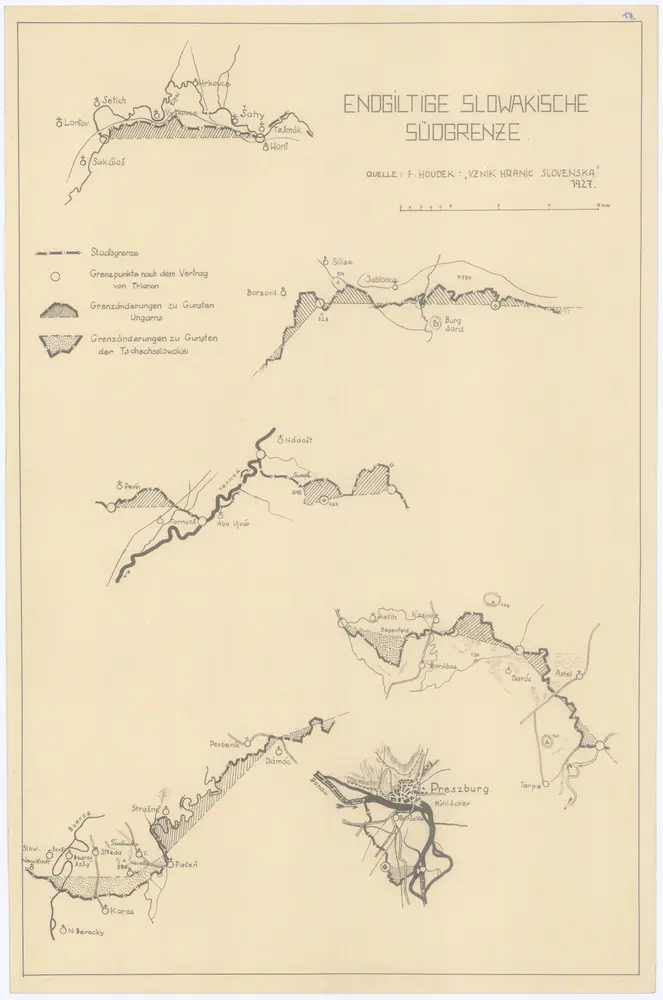 Aperçu de l'ancienne carte