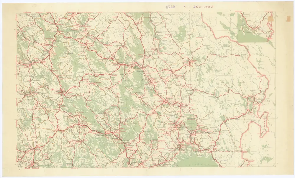 Anteprima della vecchia mappa