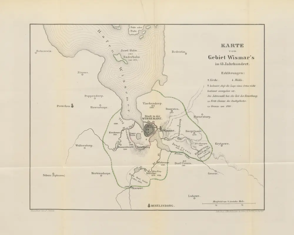 Anteprima della vecchia mappa