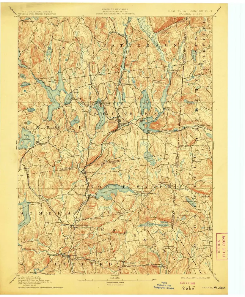 Anteprima della vecchia mappa