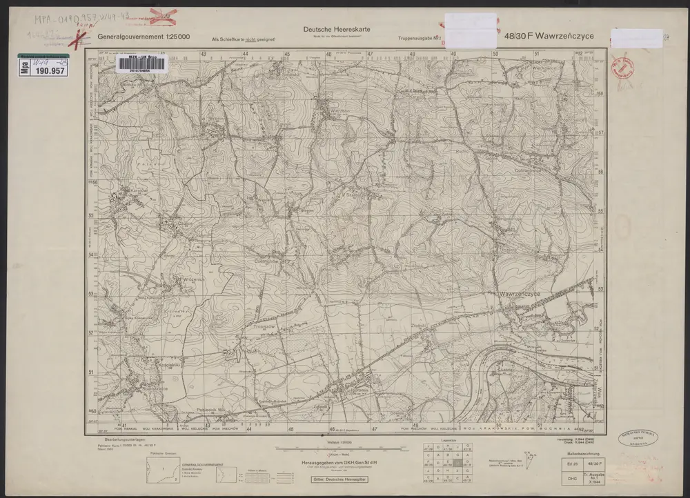 Anteprima della vecchia mappa