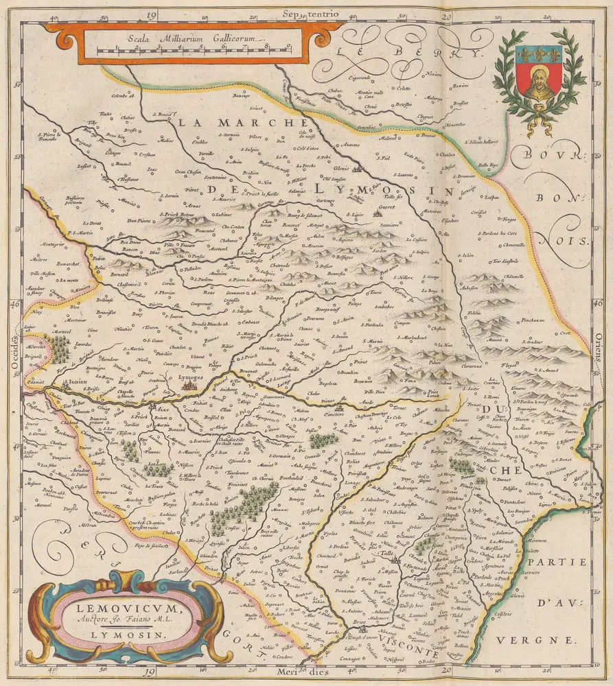 Aperçu de l'ancienne carte