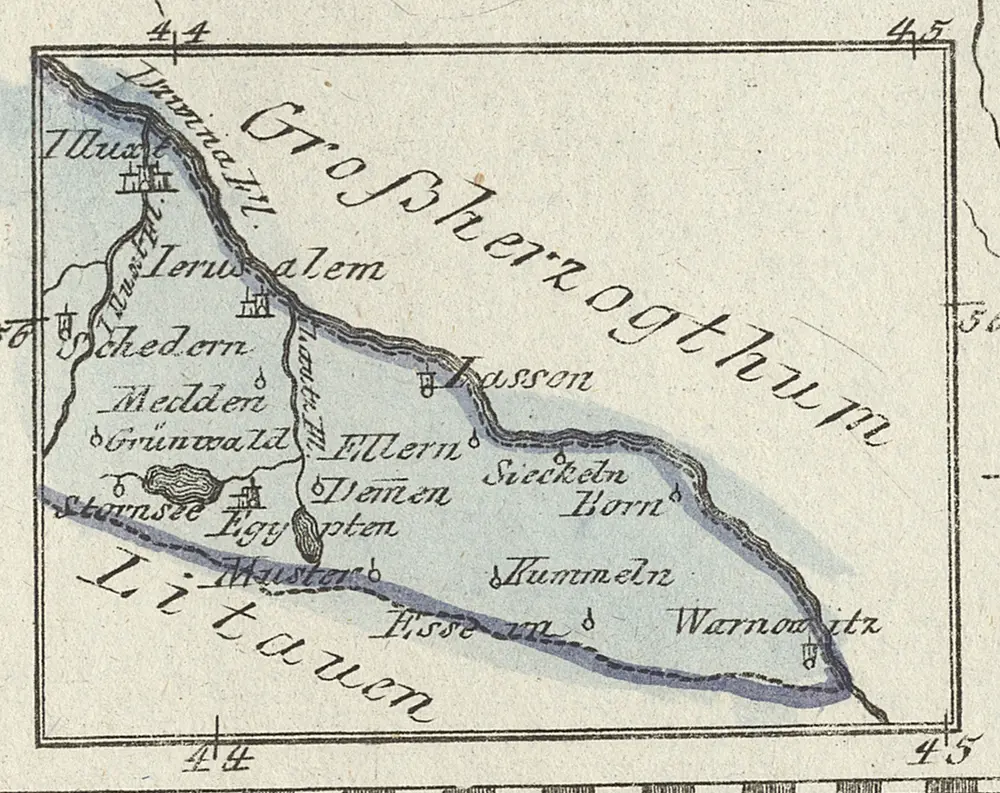 Pré-visualização do mapa antigo