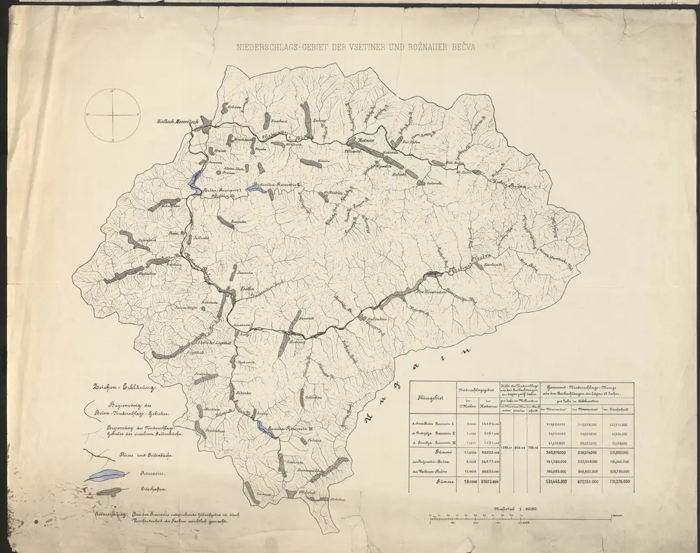 Voorbeeld van de oude kaart