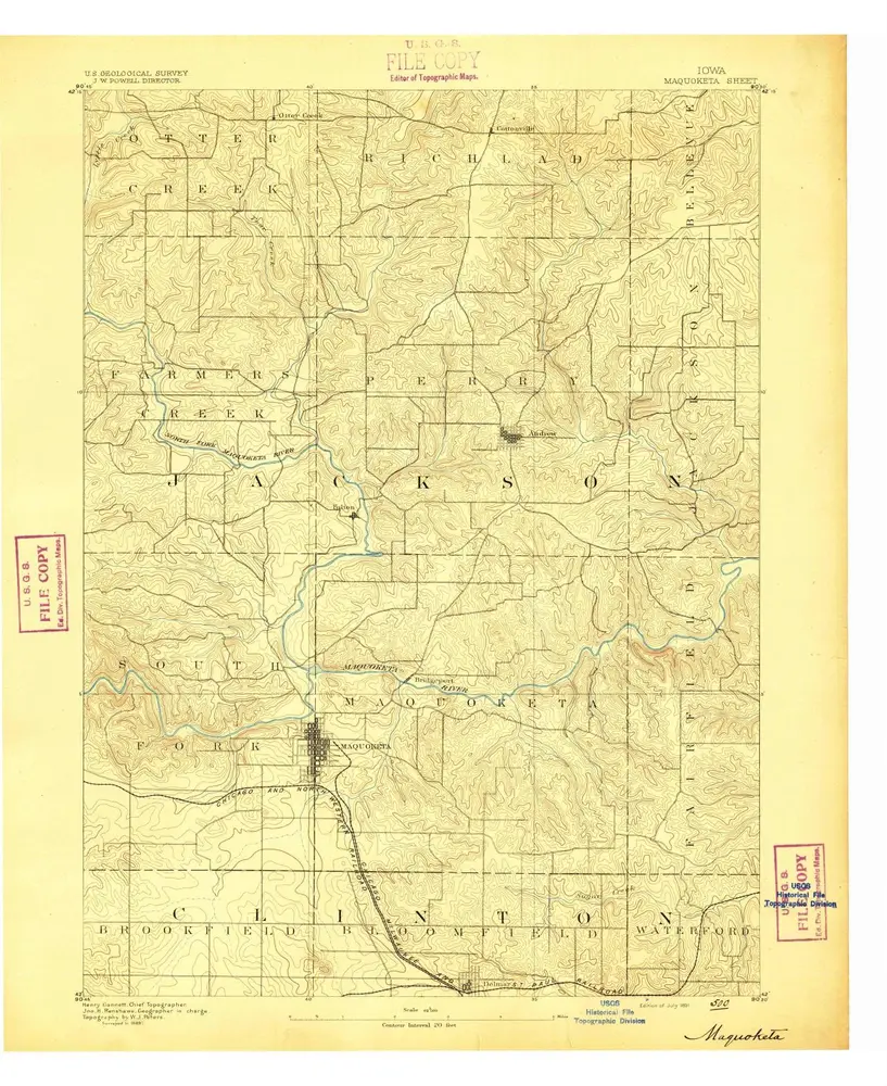 Anteprima della vecchia mappa