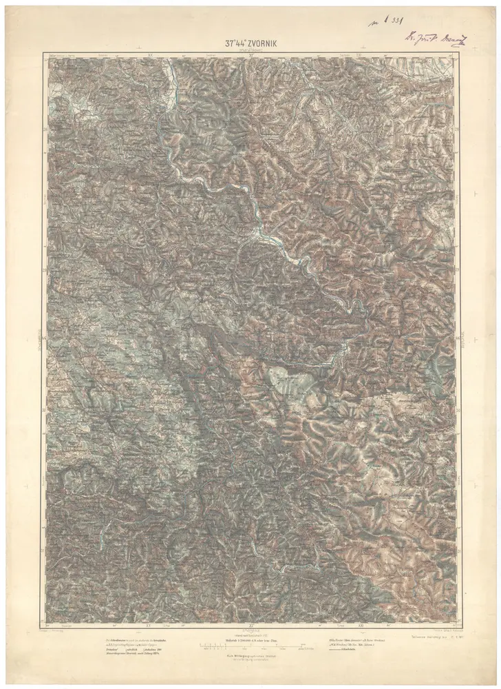 Aperçu de l'ancienne carte