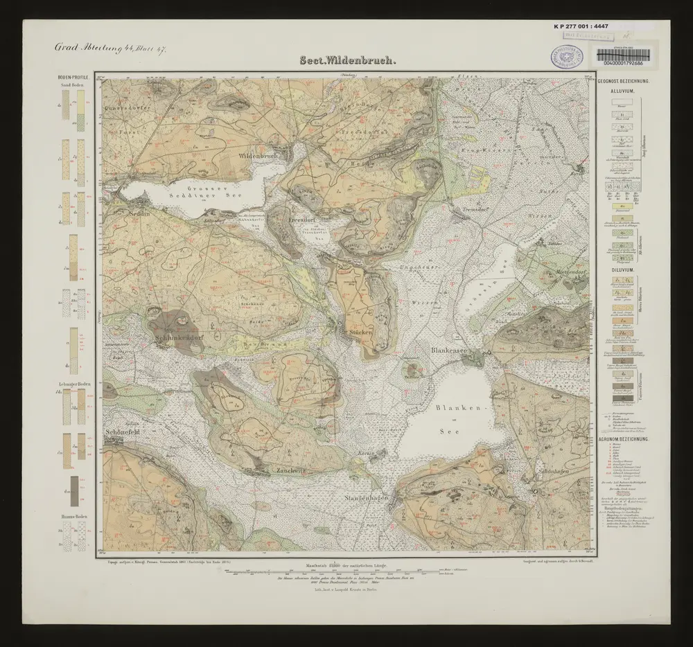 Aperçu de l'ancienne carte