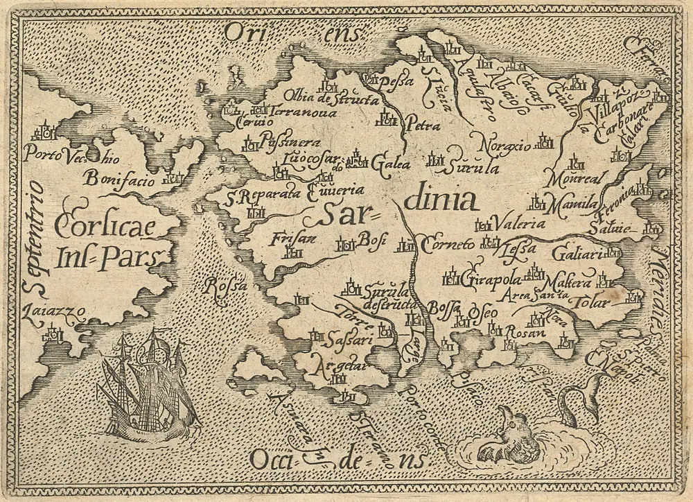 Anteprima della vecchia mappa