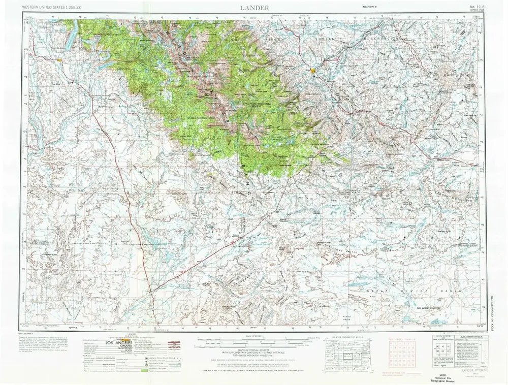 Voorbeeld van de oude kaart