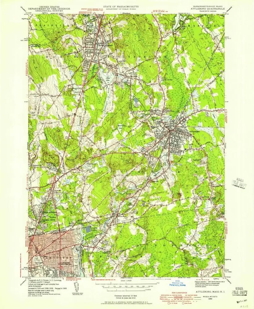 Aperçu de l'ancienne carte