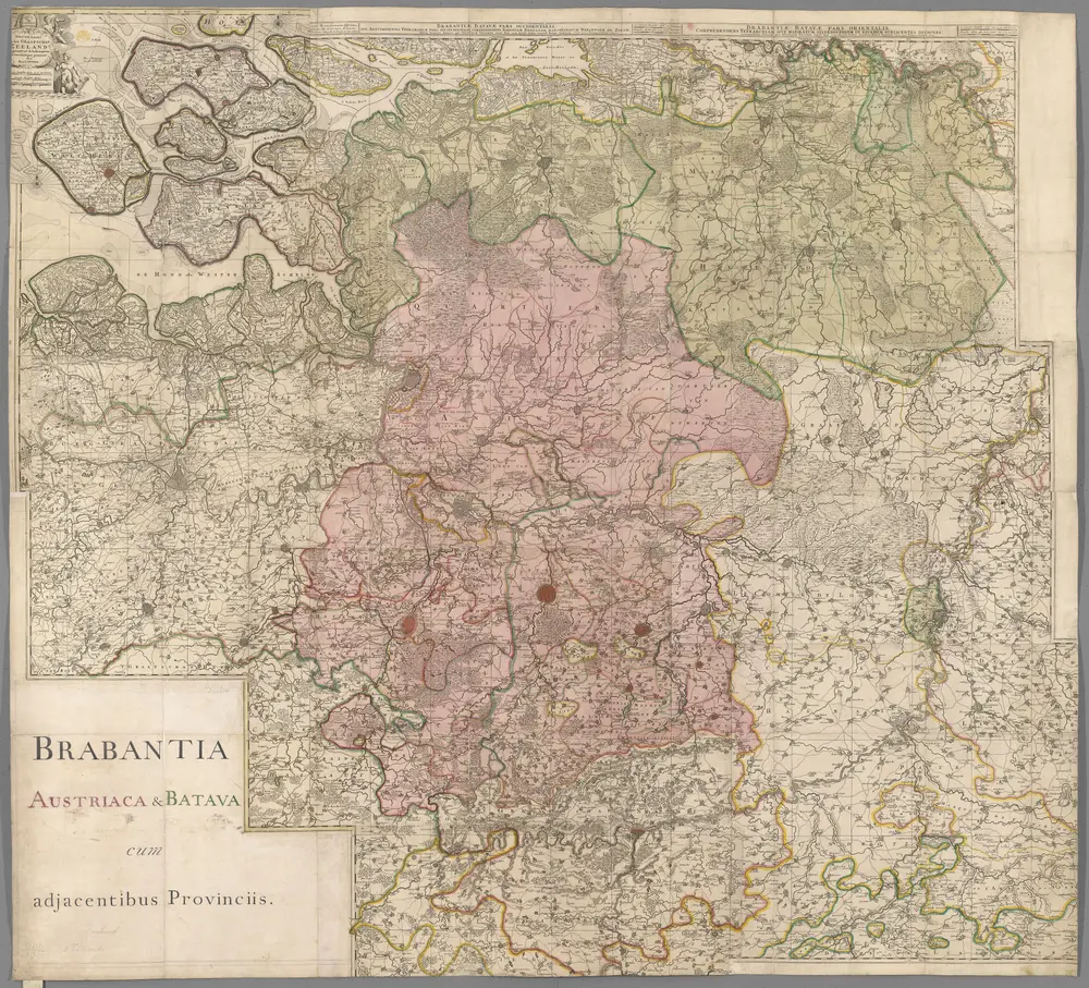 [Brabantia Austriaca & Batava cum adjacentibus Provinciis].