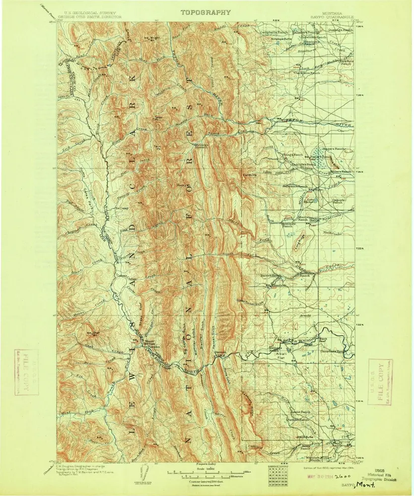 Aperçu de l'ancienne carte