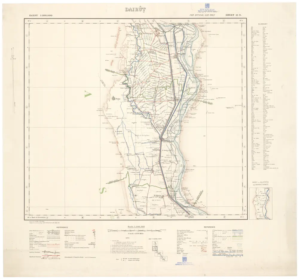 Aperçu de l'ancienne carte